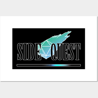 Side Quest merch Posters and Art